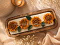 Sunflower Boat Candle – Rose Fragrance